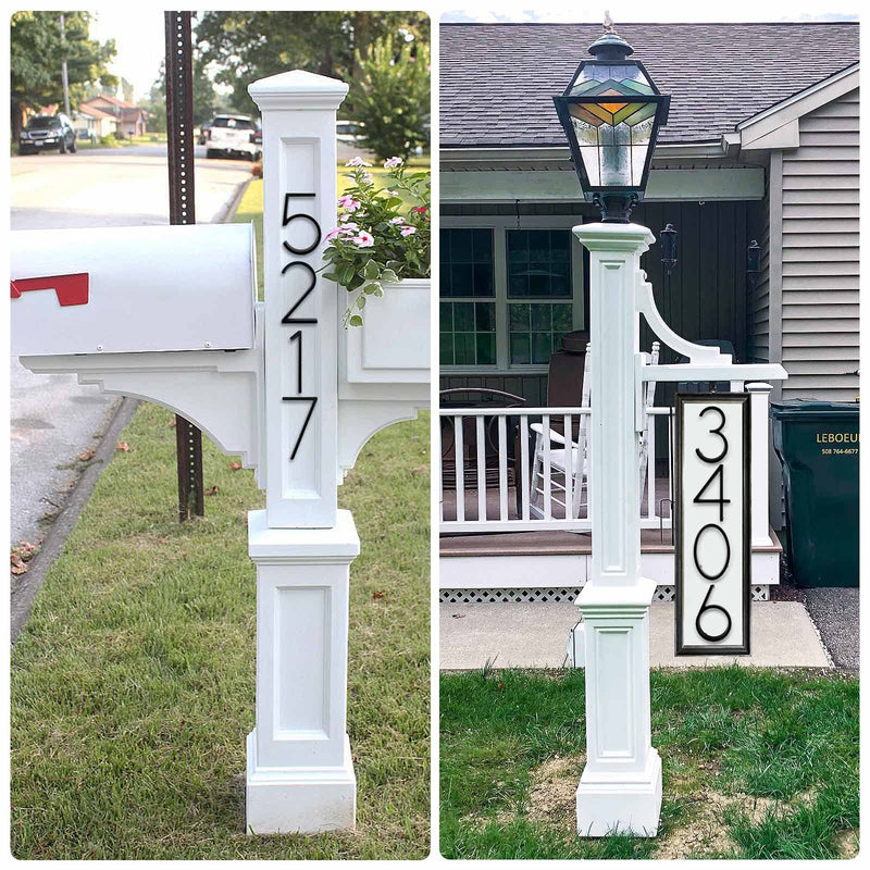 5" Metal Floating House Numbers,Ranslen Black Zinc Alloy Solid Modern House Address Number,Anti-Rust House Numbers Decorative Address Sign for Door Garden Mailbox with Nail Kit,Coated Black,Letter(A) Black Letter A