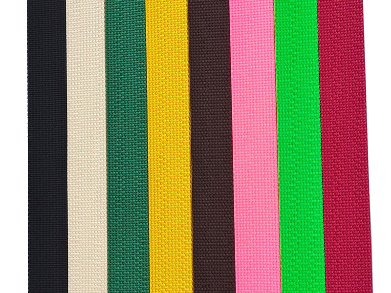 1 Inch Nylon Webbing 6 Yards 20 Yards 22 Yards 24 Yards Durable Flat Nylon Strap for Backpack Cargo Strap Pet Leash or Collar Craft Mixed Color 3 24.0 Yards