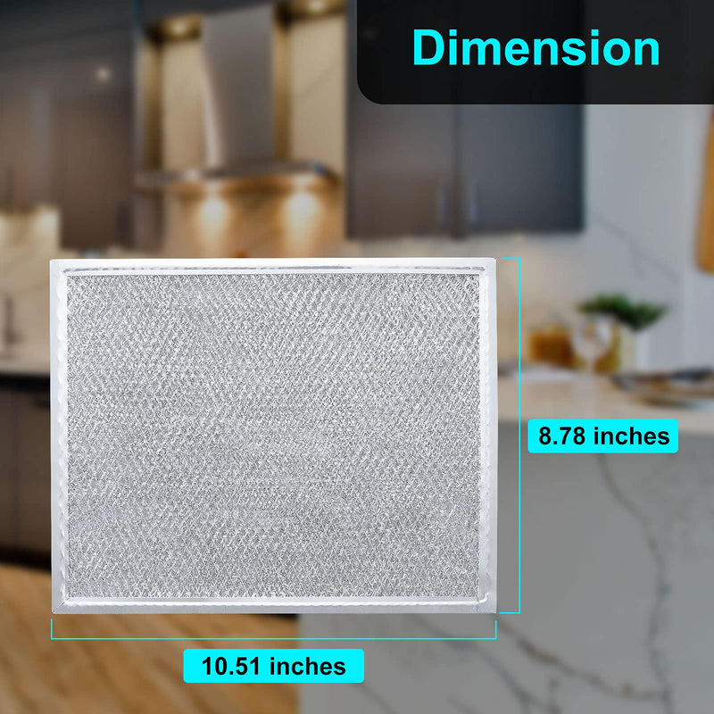 97006931 Range Hood Grease Filter 10.5 x 8.75 inch for Broan Nuton BP29 NY NV Series Aluminum Filter Replacement, 2 Pack 2 Count (Pack of 1)