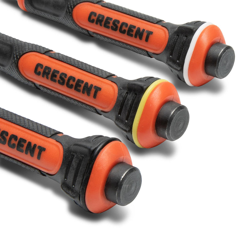 Crescent 3 Piece Set, 5" Gripped Punch - CNPS12332G 3 Pc. Gripped