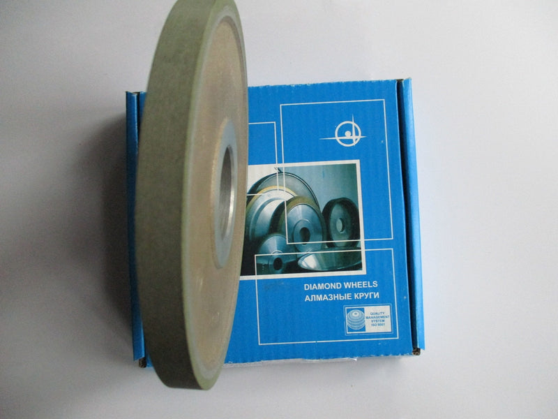 Dia. 5 inch (125mm.) Hole 1.26" (32mm.) Width: 0.4" (10mm.) Type: 1A1 Straight Abrasive Diamond Grinding Wheel for Carbide (200/160 Micron = 70 Grit)