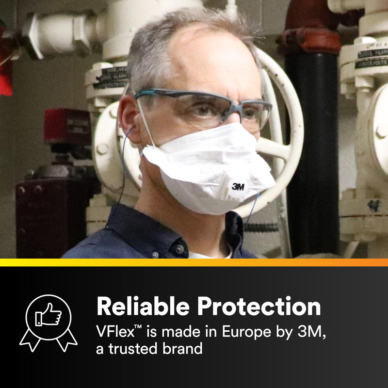 3M N95 Particulate Disposable Respirator 9105, Vflex, Pack of 50, NIOSH