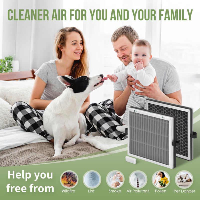 JF 180 Filter Replacement for Jafanda Air Purifier JF180 JF180-4 Pack