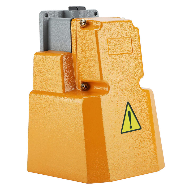 Foot Switch, Foot Operated Pedal Controller Power Switch Foot Pedal On/Off Switch with Guard Size Approx 21.5 x 15 x 12.5cm, Switch Socket