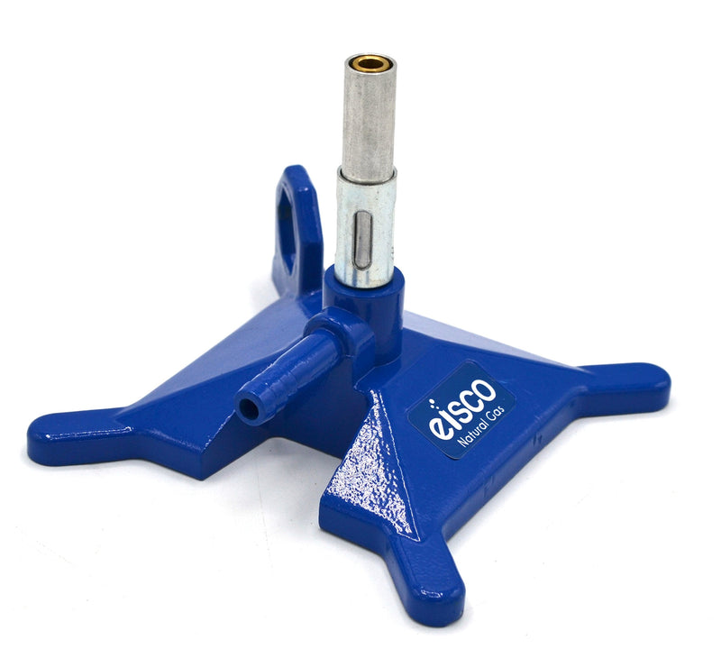 EISCO Natural Gas Micro Bunsen Burner, StabiliBase Anti-Tip Design with Handle, Flame Stabilizer, NG - Eisco Labs