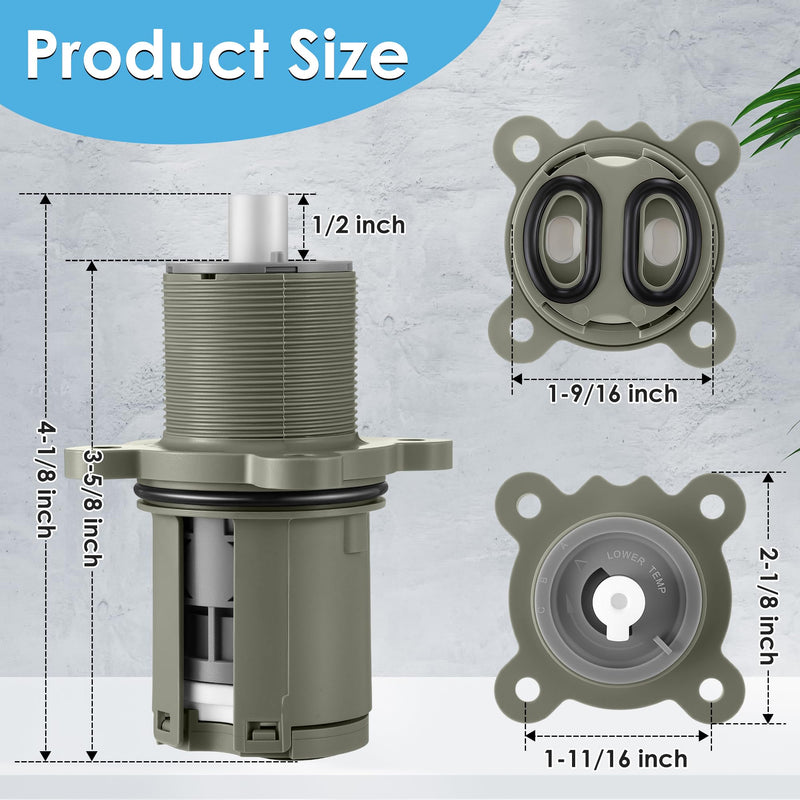 2PACK Shower Cartridge Compatible with Pfister 9740420 Cartridge 2