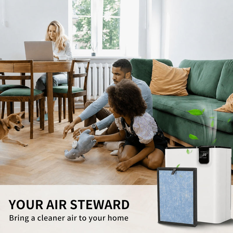 H13 Replacement Filter Compatible with POMORON MJ005H Air Purifier
