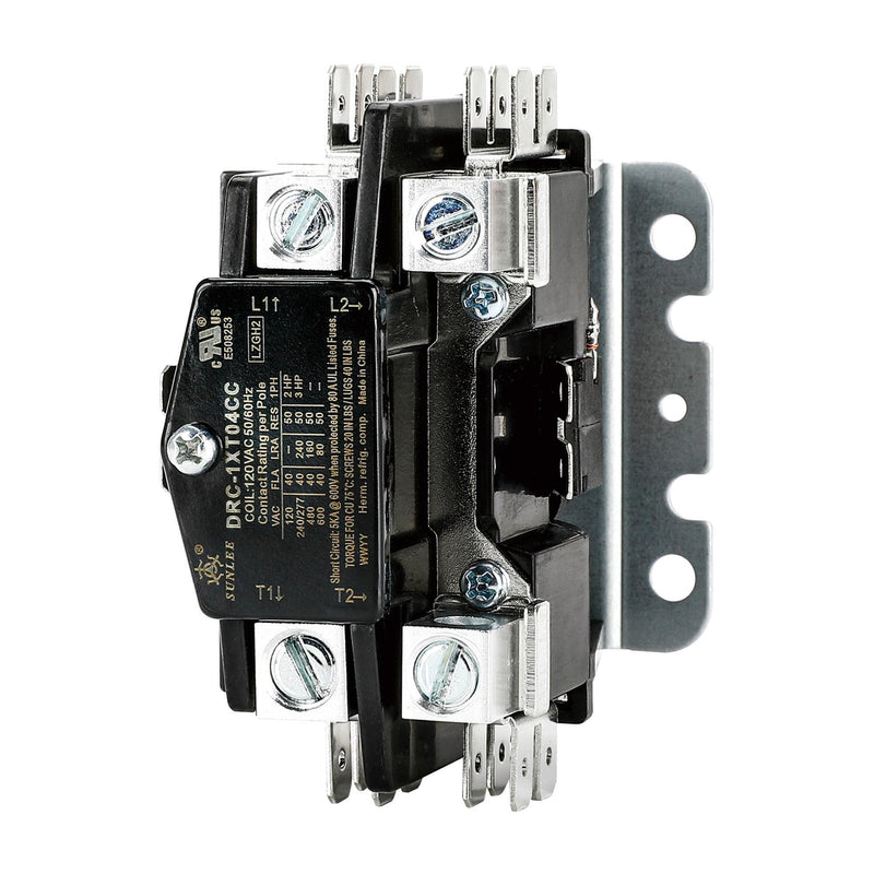 SunLee UL Approved 1 Pole 30 AMP 40 AMP Air Conditioner Contactor 120Vac coil DP HVAC Contactor 1P 40A 120VAC