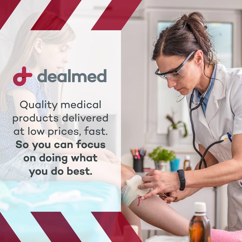 Dealmed 4" x 4" Non-Woven Gauze Sponges, 4-Ply All-Purpose Non-Sterile Gauze Pads, Absorbent Dental Gauze Wound Care for First Aid Kit/Medical Facilities, 200 Count (Pack of 1) Pack of 1