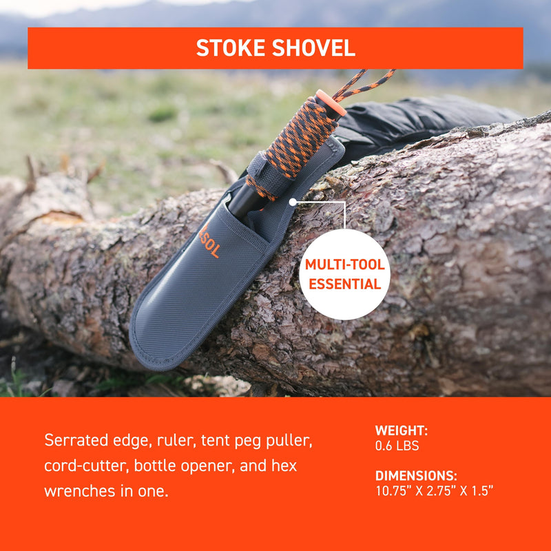 S.O.L. Survive Outdoors Longer S.O.L. Stoke Shovel