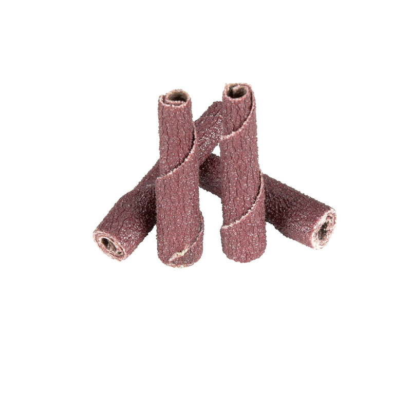 3M Cartridge Roll 341D - 80 Grit, X-Weight Backing - Metal Sanding and Finishing - Die Grinder Abrasives - 1/4' x 1.5' x .125'