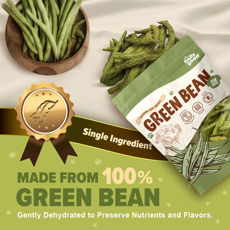 High Fiber Wellness for Dogs – Pumpkin Powder & Green Bean Chips – Natural Digestive Support, Low-Calorie Treats & Food Topper – Grain-Free