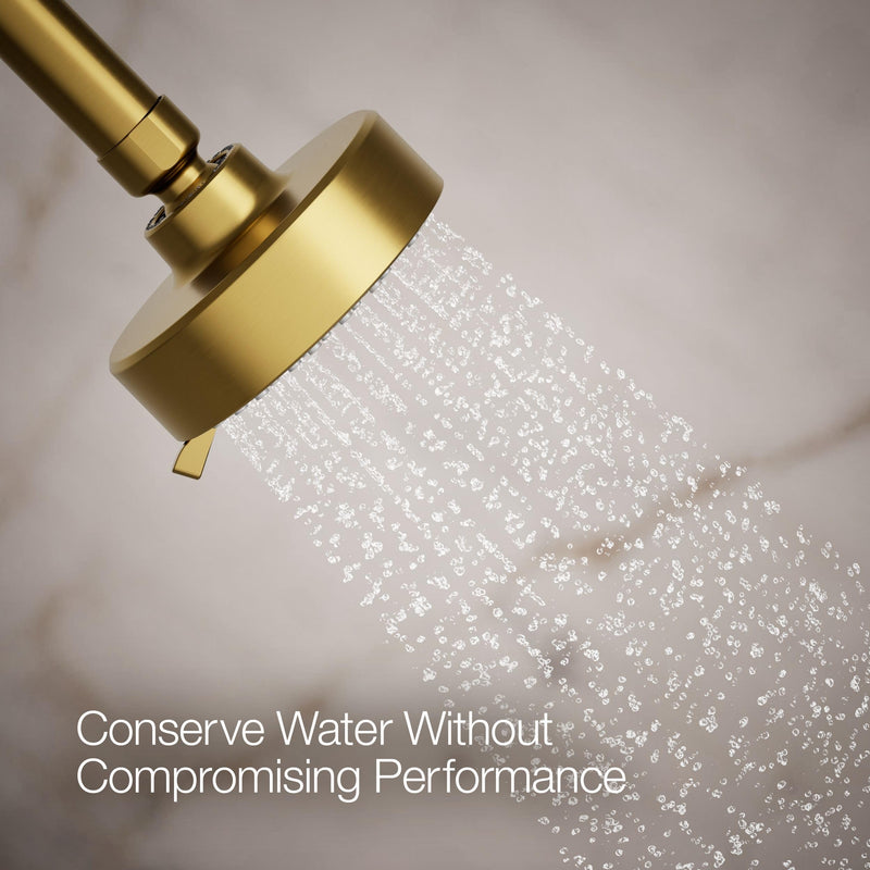 Kohler 72418-G-2MB Awaken® G90 Three-function showerhead, 1.75 gpm, Vibrant Brushed Moderne Brass G90 Multifunction Showerhead