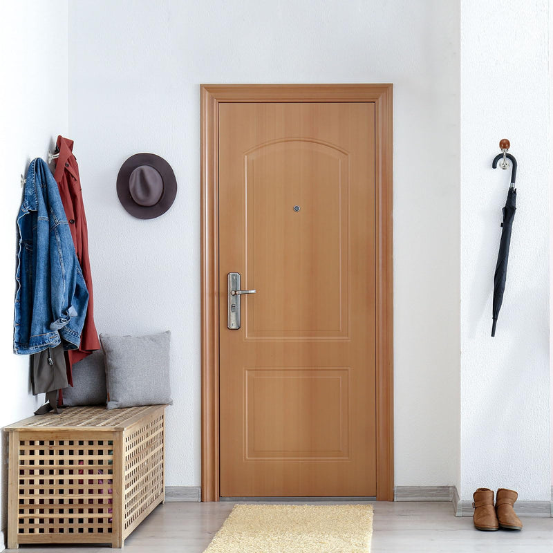uxcell 4 Pcs Wall Hooks, Ceramic Drawer Door Cabinet Single Hook Handle Shoe Cabinets Wardrobe Door Hooks Handles for Hanging Clothes Keys Hats Backpacks, White