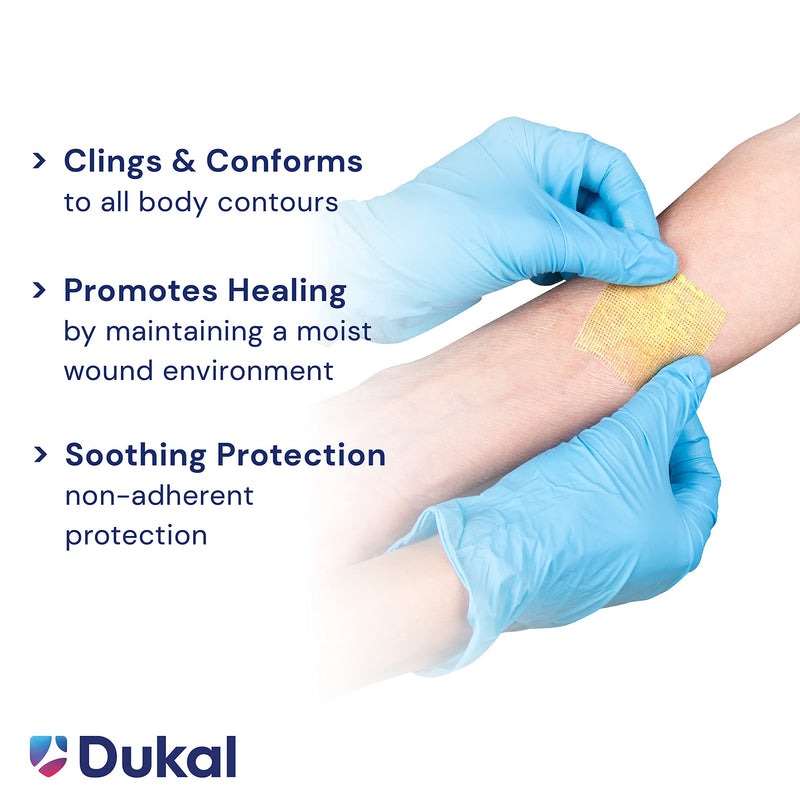 Dukal 214 Xeroform Petrolatum Gauze, Sterile, 2" W x 2" L 25 Count (Pack of 1)