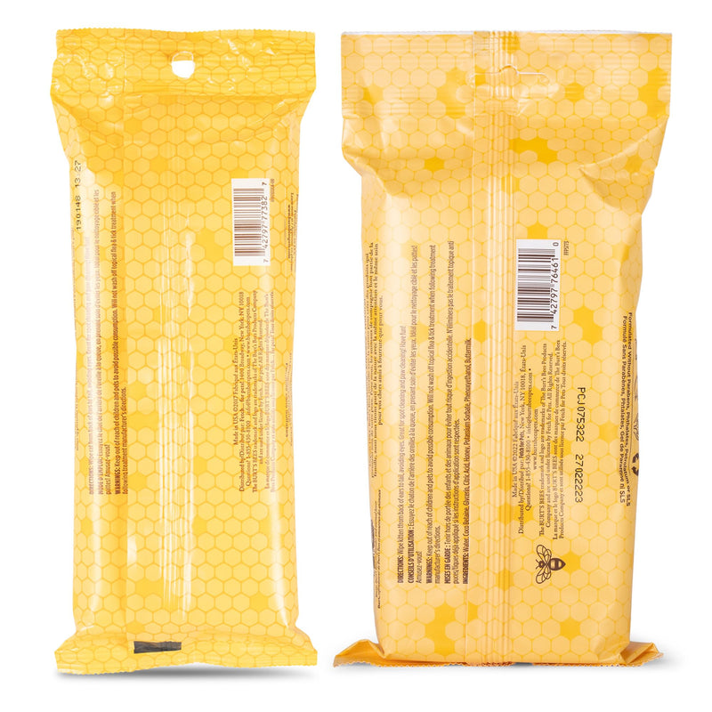 BURT'S BEES FOR PETS Cats Care Bundle: Cat Dander-Reducing Wipes and Gentle Everyday Wipe Package, 50ct, Naturally Derived Ingredients - PawsPlanet Australia