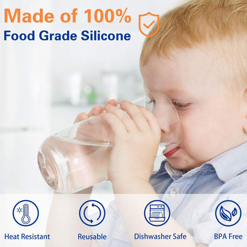 3 and 5 Gallon Water Jug Cap, Silicone Reusable Replacement Cap, Non Spill Bottle Caps for 55mm Bottle Water Dispenser Caps - Pack of 3 - NewNest Australia