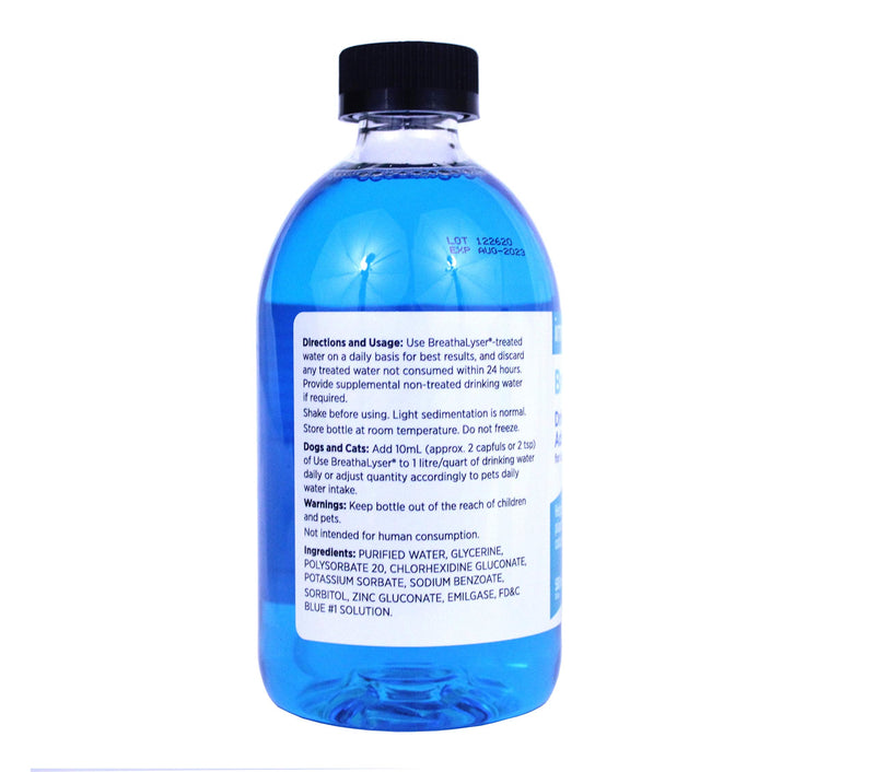Breathalyser Water Additive for Dogs and Cats, 500 ml