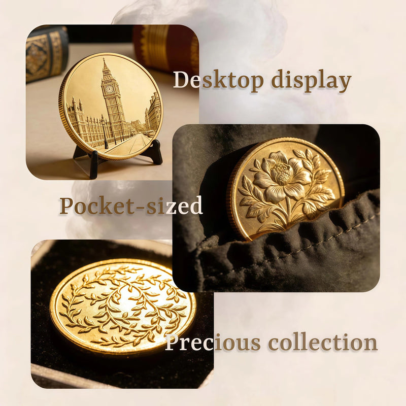 Disabeki Solid Brass Coin Blanks, 10 Pack, 40mm x 2mm, Round Discs for Engraving, Stamping, and DIY Custom Coins 2mm-10PCS