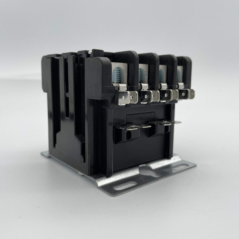 SUNLEE 4 Pole 40 Amp 50 RES 120V Coil Contactor fits Siemens 42CF25AF Lighting Heating Refrigeration Contactor, UL Recognized & Approved for UL 60335 4P 40A 120VAC Coil Volt