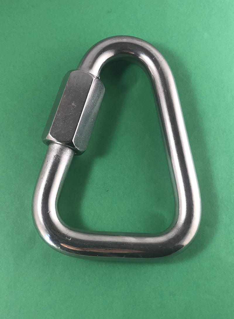 US Stainless Stainless Steel 316 Delta Quick Link 9/16" (14mm) Marine Grade Triangle