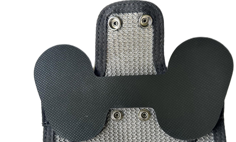 DOWN UNDER OUTDOORS 2 Pack Small Chicken Saddles for Bantams and Young Birds, Includes Shoulder Covers (Grey Mesh) grey mesh