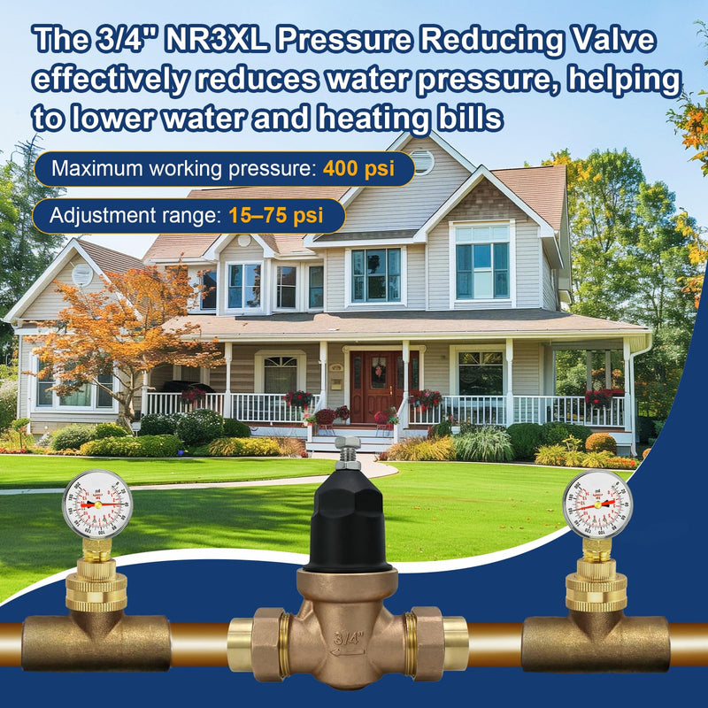 Upgrade 3/4" NR3XL Pressure Reducing Valve