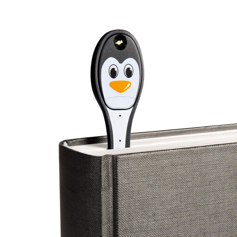 Gifts for Readers & Writers Flexilight 2-in-1 LED Reading Light | Clip-On Bookmark & Book Light | Reading Lamp for Children & Adults | Essential Book Accessories | Gift for Book Lovers Penguin