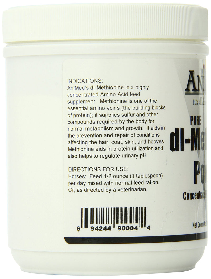 AniMed Dl-Methionine Pure for Horses, 16Oz