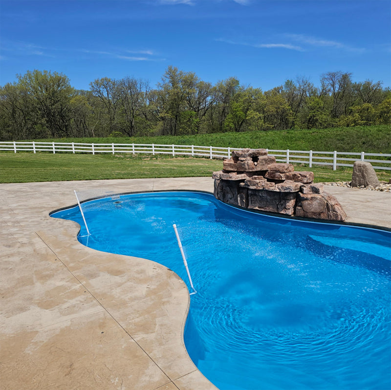 CHILLA Decreases Water Temperature 6-10 Degrees NO ENERGY REQUIRED Inground Swimming Pool Cooler Chiller Fountain DIY Install and Remove Waterfall Spray In-Ground Return Sprayer Relaxation Chilling