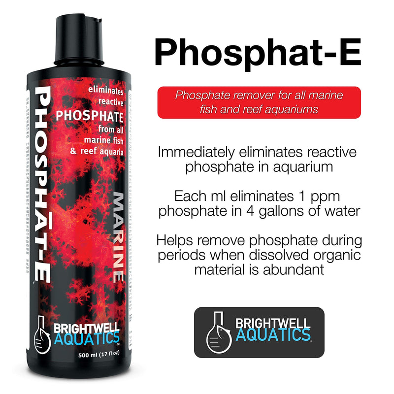 [Australia] - Brightwell Aquatics Phosphat-E - Liquid Phosphate Remover for Marine Fish and Reef Aquarium Tank 125-ML 