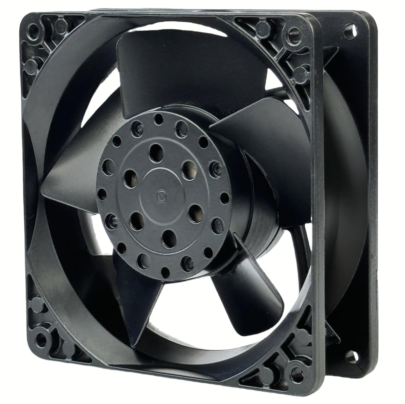 for ebmpapst Cooling Fan 4650N, All Metal High Temperature Resistant Axial Cooling Fan 2-Pin 120x120x38mm AC 230V 50/60Hz 0.12A