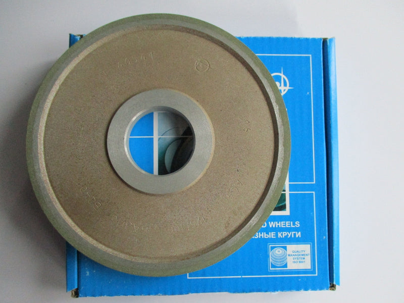 Dia. 5 inch (125mm.) Hole 1.26" (32mm.) Width: 0.4" (10mm.) Type: 1A1 Straight Abrasive Diamond Grinding Wheel for Carbide (200/160 Micron = 70 Grit)