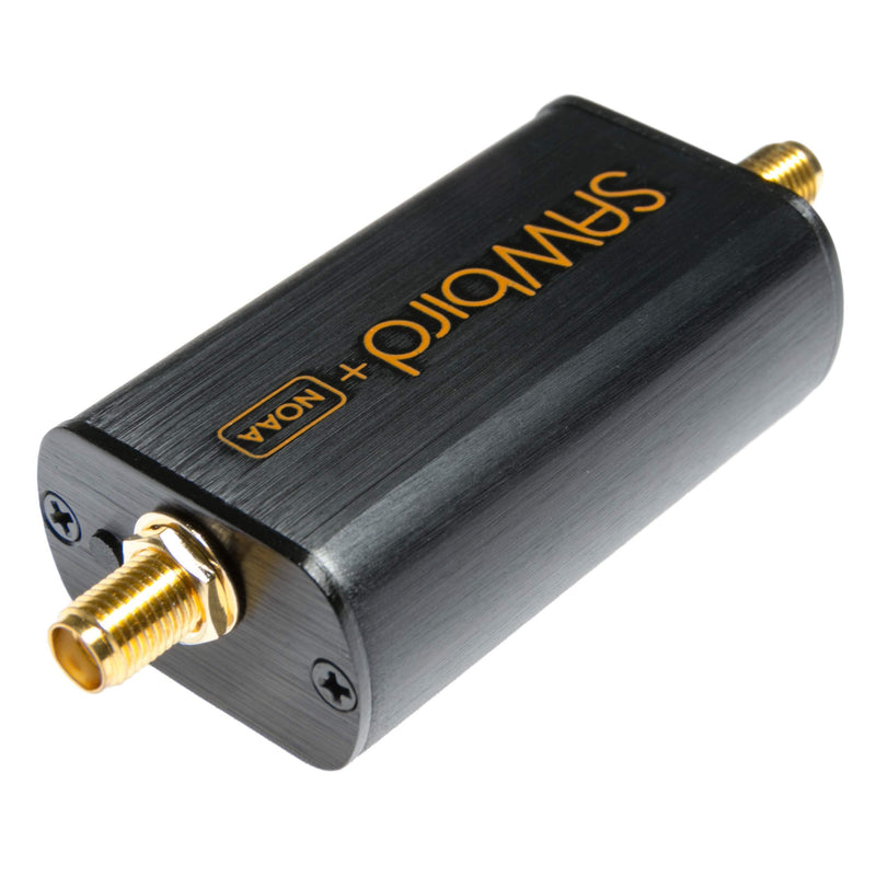 NooElec SAWbird+ NOAA - Premium Saw Filter & Cascaded Ultra-Low Noise LNA Module for NOAA Applications. 137MHz Center Frequency