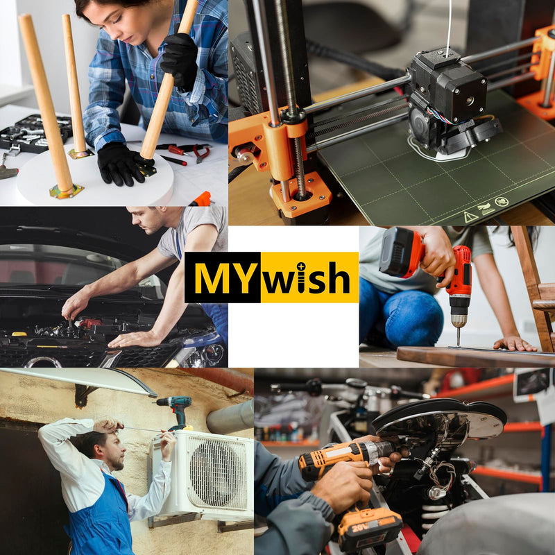 30Pcs M6 Bolts, M6 x 20mm Flat Head M6x1.0 Bolt Hex Socket Cap Screws Bolts, M6 Screws 304 Stainless Steel Furniture Screws Full Thread, Bright Finish & Hex Spanner by Mywish Silver-M6