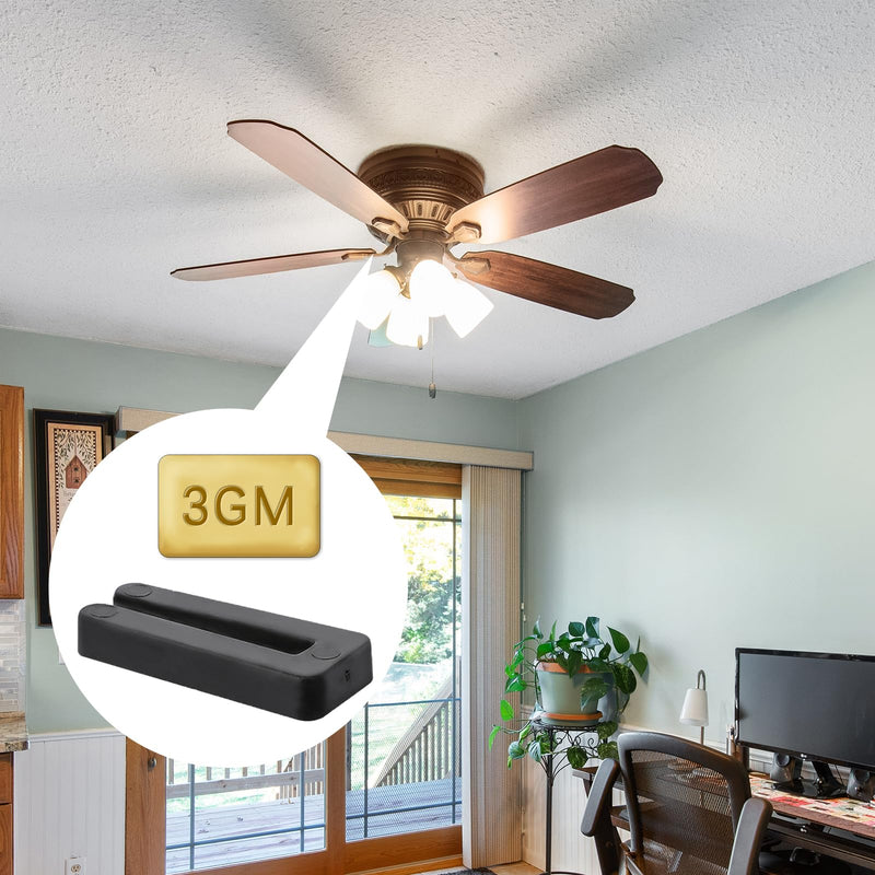 8PCS Ceiling Fan Blade Balancing Kit Including Fan Balancing Clips and 6pcs Metal Self-Adhesive 3G Weight Practical Fan Balance Kit for Ceiling Fan Weight Balancing 2pcs