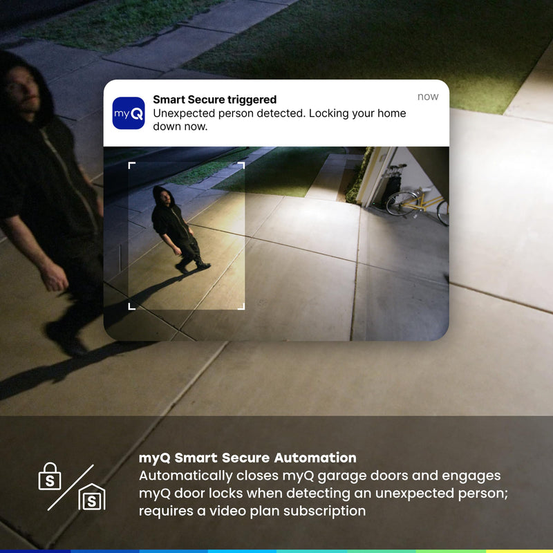 Chamberlain myQ Smart Outdoor Wired Camera Smart Outdoor Camera 1pk