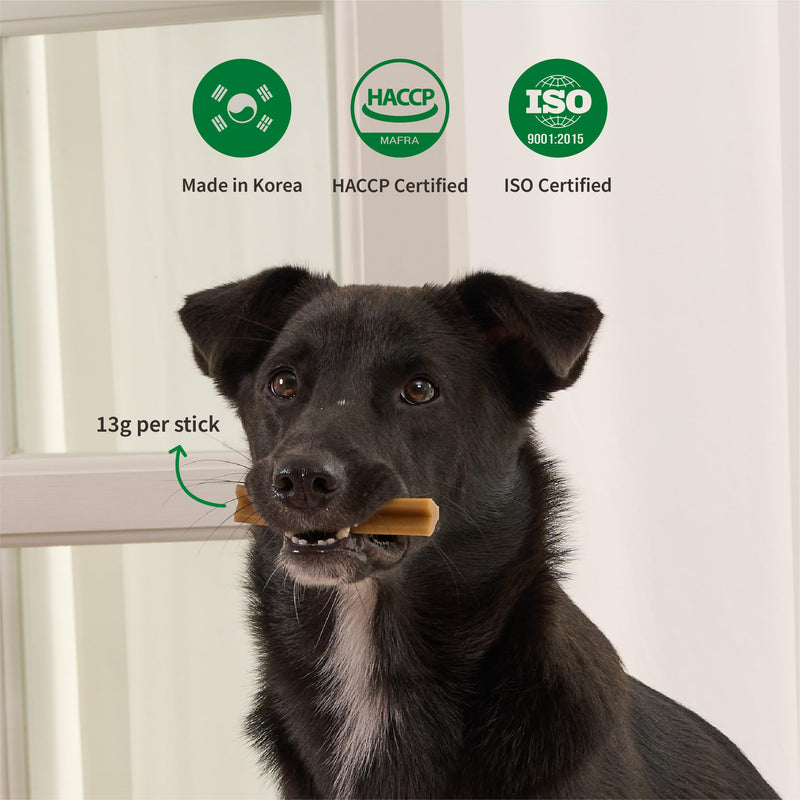 My Daily Dental Chews (50 Count) – Daily Dental & Wellness Treat for Dogs – Fresh Breath, Plaque Control, Gut + Immune Support, Skin & Coat Care – Vet-Formulated, Made in Korea, 13 g per Stick