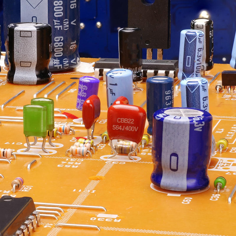 150PCS Metallized Polypropylene Polyester Film Capacitors Kit 0.001uF 0.0022uF 0.0033uF 0.0047uF 0.068uF 630V and 0.01uF 0.1uF 0.022uF 0.22uF 0.033uF 0.33uF 0.047uF 0.47uF 0.15uF 0.56uF 400V