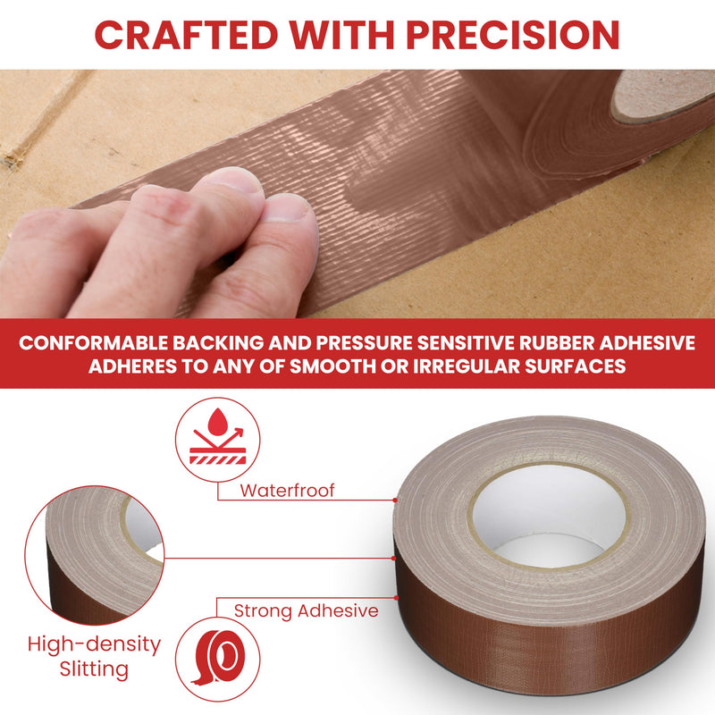 GGR Supplies T.R.U. CDT-36 Industrial Grade Duct Tape. Waterproof and UV Resistant. Multiple Colors Available. 60 Yards. (White, 1/2 in.) White 1/2 in.