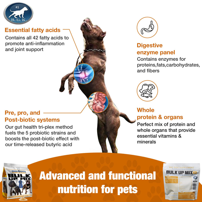 BGK Big Dog Supplement – (BGK Bulk UP) BGK BULK UP - PawsPlanet Australia