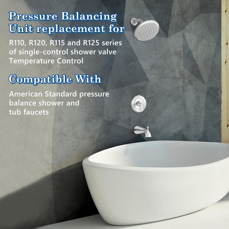 Dreyoo Pressure Balancing Unit Compatible with M952100-0070A American Standard R110, R120, R115, R125 for Single Control Bath Tub and Shower Faucets Valves