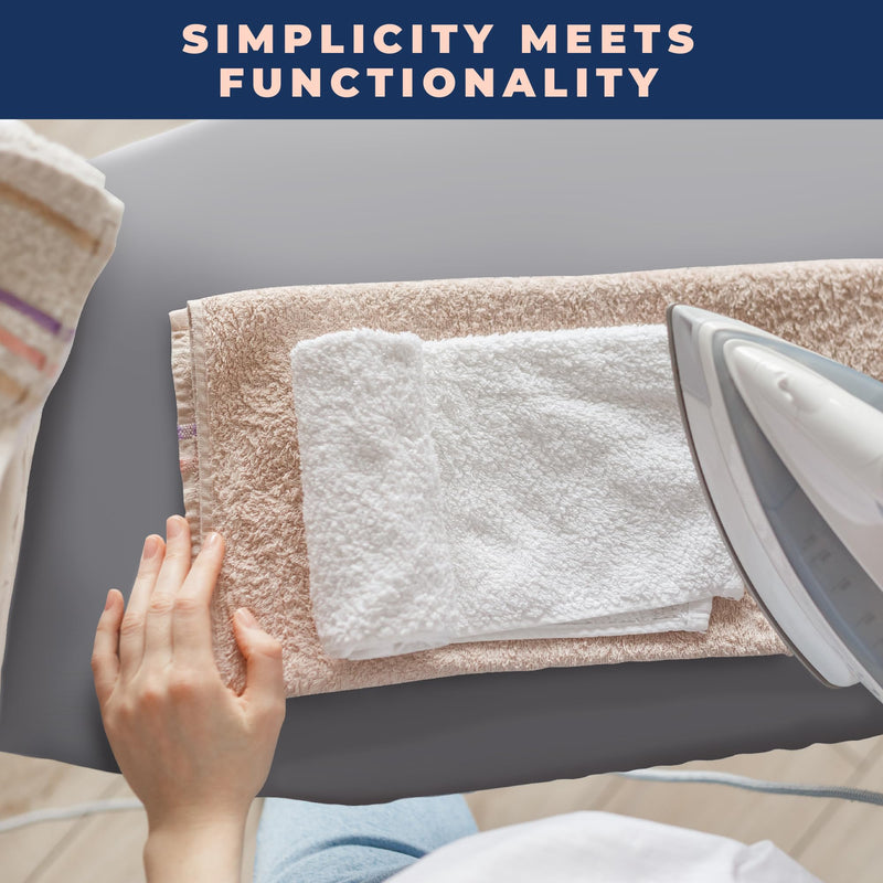 Ironing Board Cover and Pad Extra Thick Heavy Duty Padded 4 Layers, Silver Coated Ironing Board Cover, Non Stick Scorch and Stain Resistant Standard Size 15x54 Inch with Elasticized Edges Gray - NewNest Australia