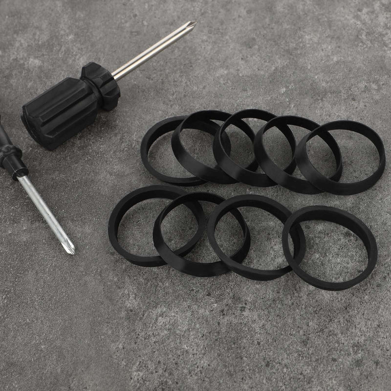10 PCS Seal Ring Silicone Washer Waste Pipe Seal Ring Rubber Gasket Washers Plumbing for 1 1/2 Inch Drain Pipe Sink Drains