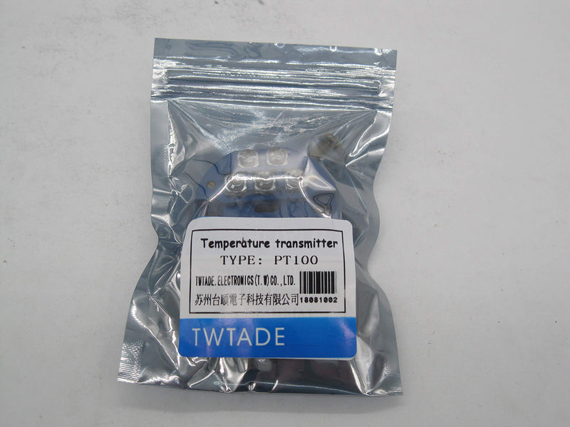 TWTADE / -0~100 Celsius RTD PT100 SBW Temperature Sensor Temperature Transmitter Isolated Detector Module -0~100 Degree - 4-20MA -0-100℃