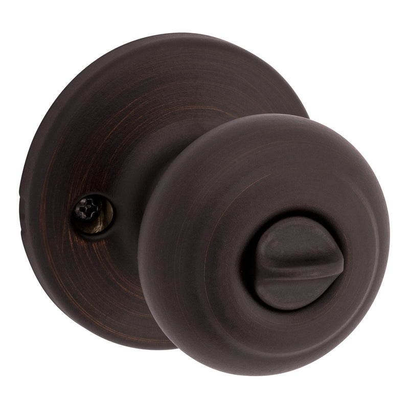 Kwikset 94002-864 Cove Keyed Entry Knob Featuring Smartkey Security In Venetian Bronze Entry (Pack of 1)