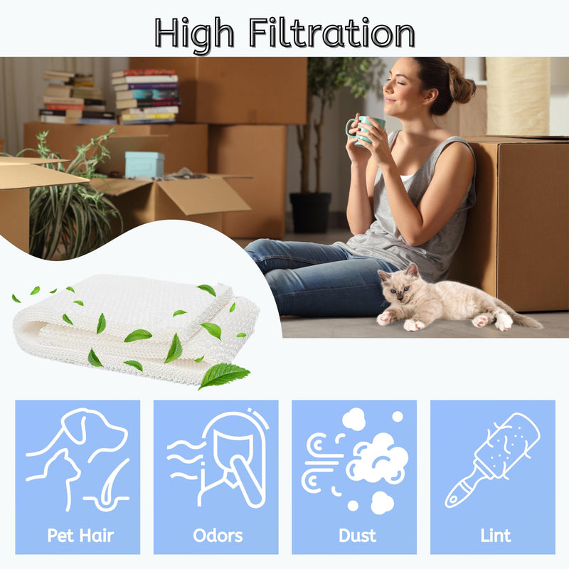 Nispira MAF1 Super Humidifier Wick Filter Replacement for Aircare Air-care MA1200, MA1201, MA0950 Kenmore EF1 14906, 14410, 14411, 15412, 29979, 29980, 29981, 29982. 6 Pack