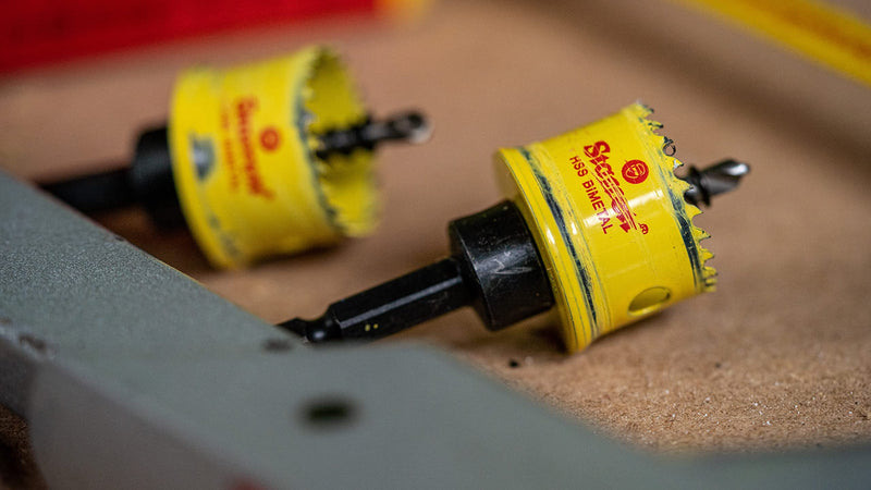 Starrett HSS Bi-Metal Hole Saw - CSC19 Cordless Smooth Cut Hole Saw - for Wood, Plastics, Steel, Various Materials - 19 mm
