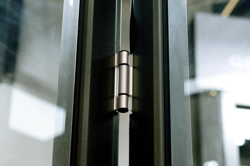 Richelieu Onward 3 1/2-inch Brushed Nickel 1/4-inch Radius Door Hinge