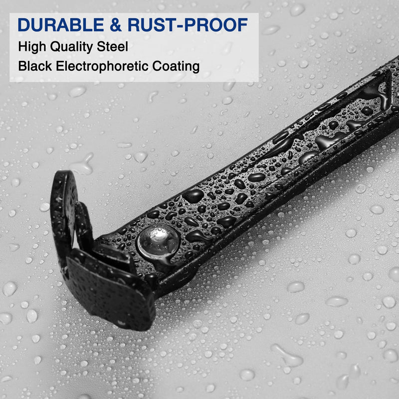 WORKPRO 13" Nail Puller, Cats Paw Pry Bar, Nail Remover Tool with Cats Paw and Rocking Nail Puller, Crowbar for Home Remodeling, Professional Carpentry, Woodworking Projects